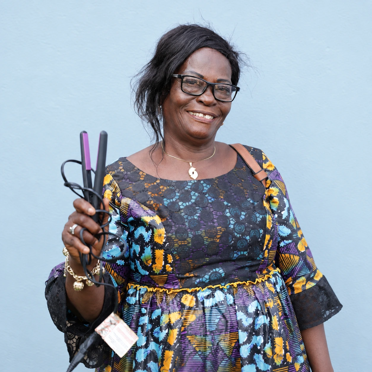 Portrait d’Abatan Omolasho, ambassadrice Heal by Hair