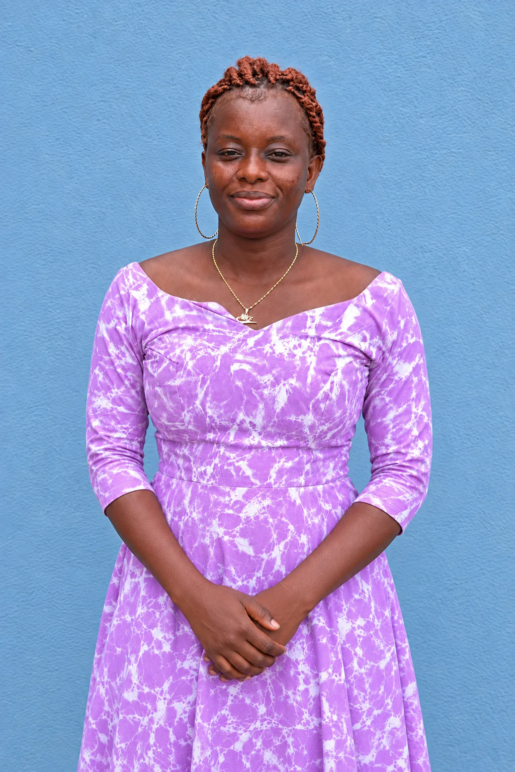 Portrait de Folly Tchotcho, ambassadrice Heal by Hair